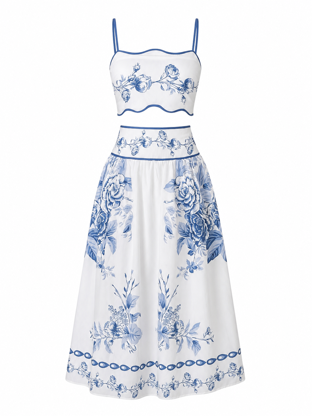 Set Porcelana Azul Luxe