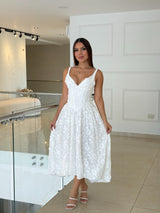 Vestido Blanche Élégance Luxe