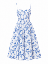 Vestido Jardin Bleu Luxe