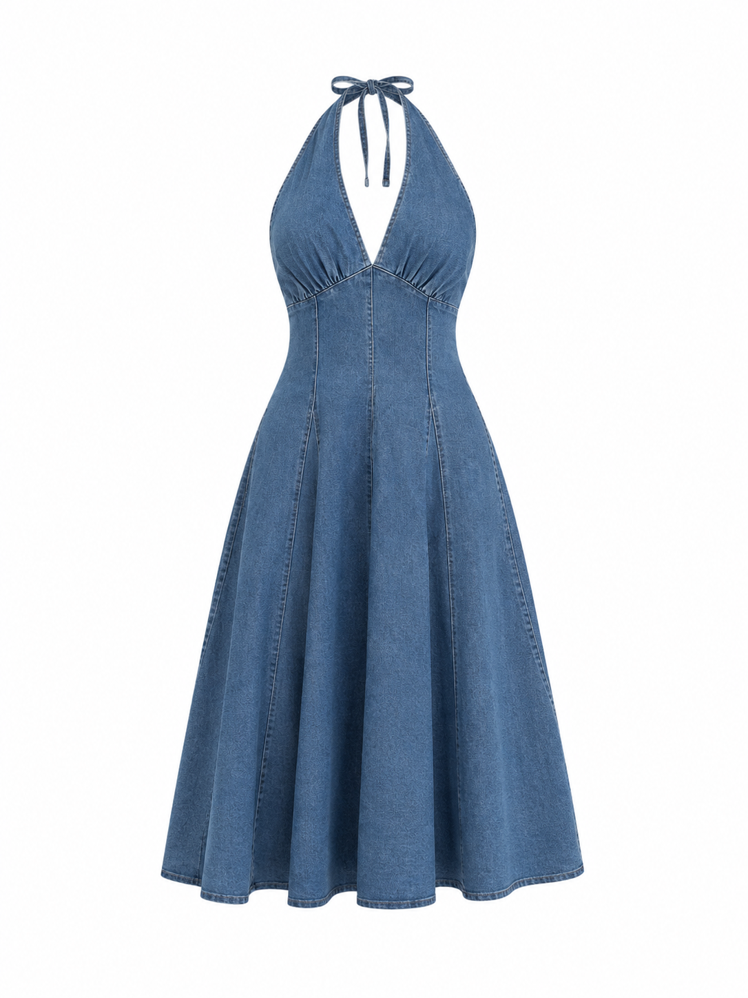 Vestido Denim Étoile Luxe