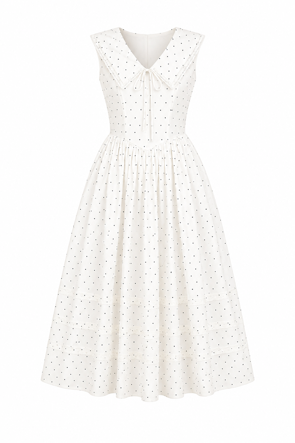 Vestido Étoile Polka Luxe