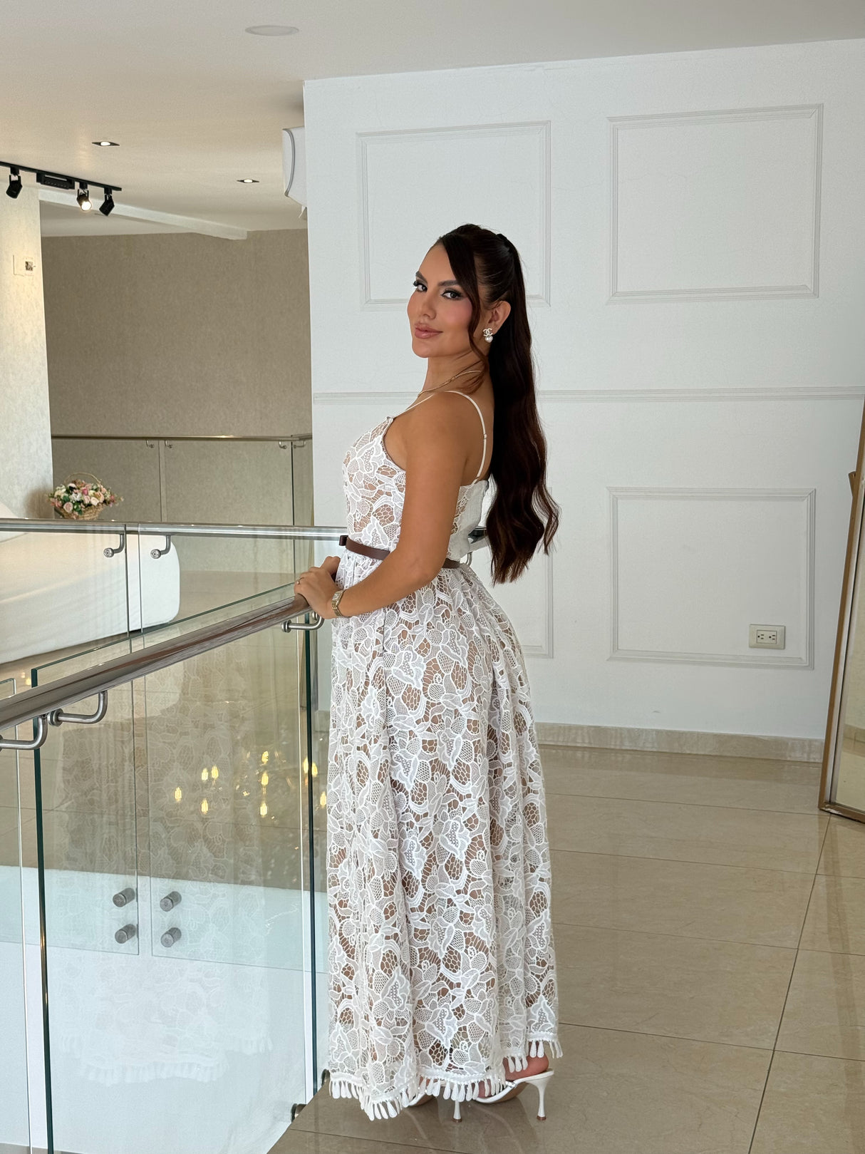 Vestido Ivory Lace Étoile