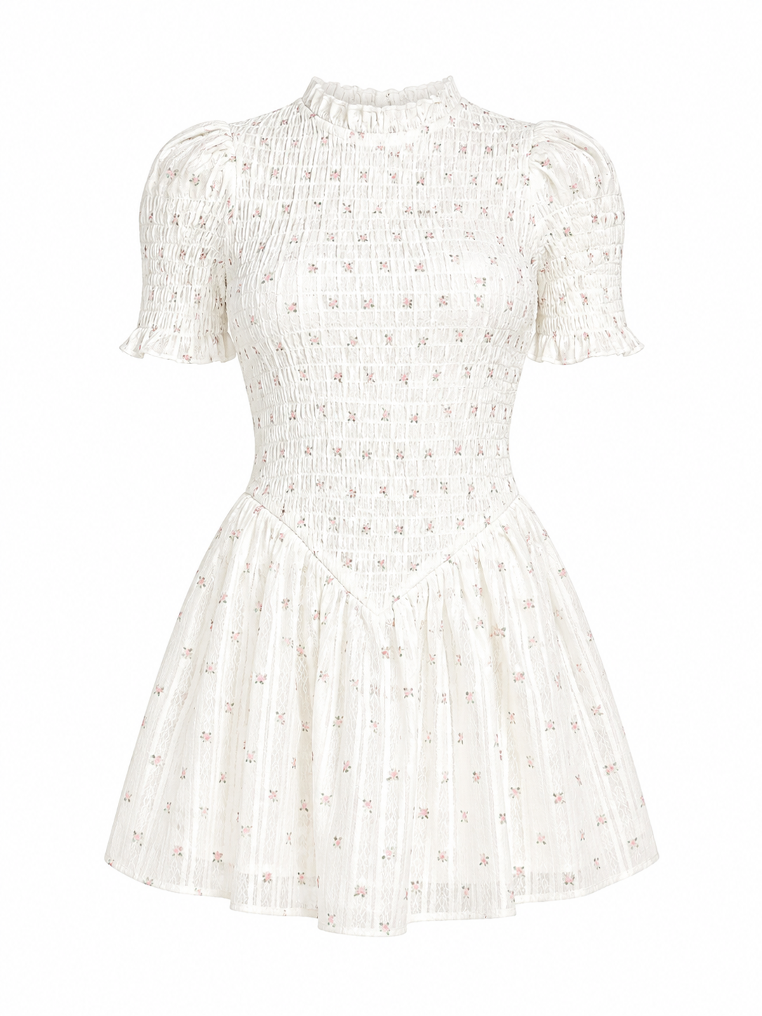 Vestido Ivory Blossom Charm