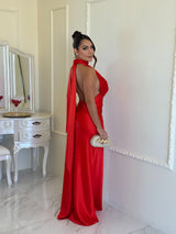 Vestido Burgundy Elegance