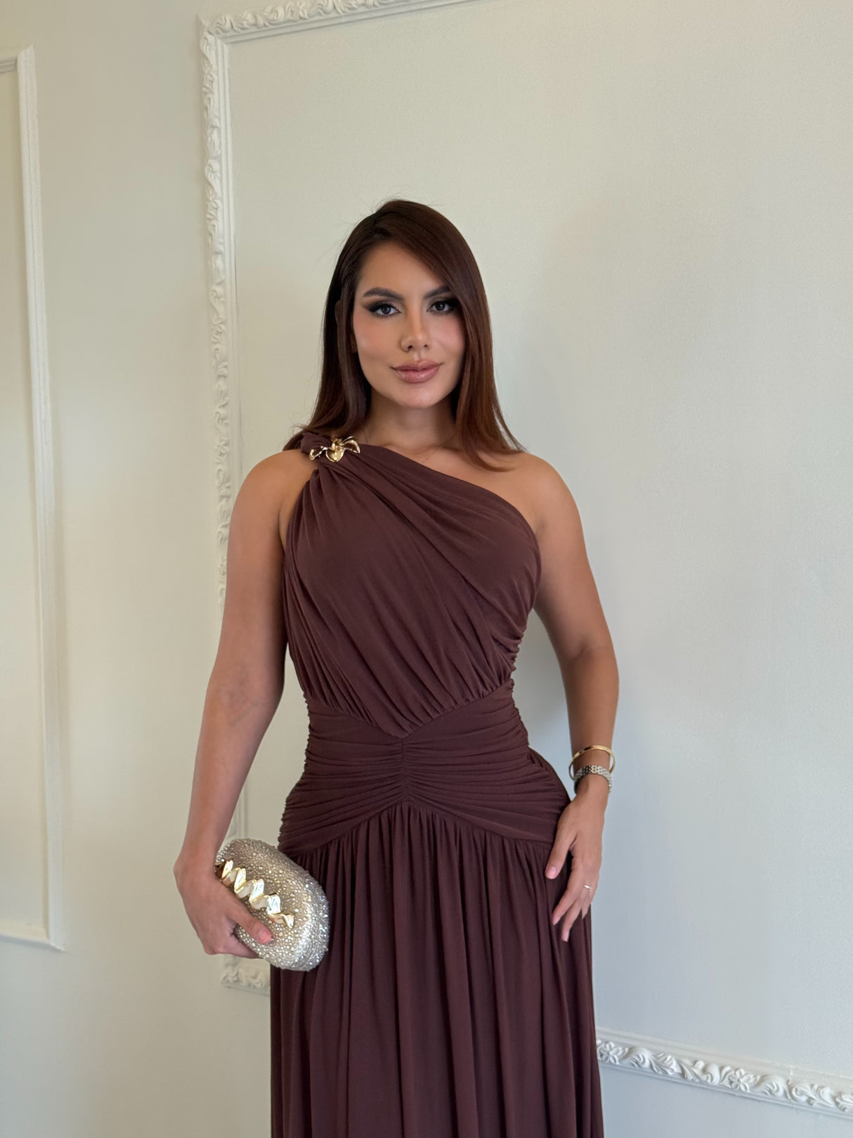 Vestido Diosa Chocolate