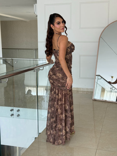 Vestido Largo Corset Aurelia