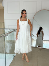 Vestido Aurora Lace Ivory