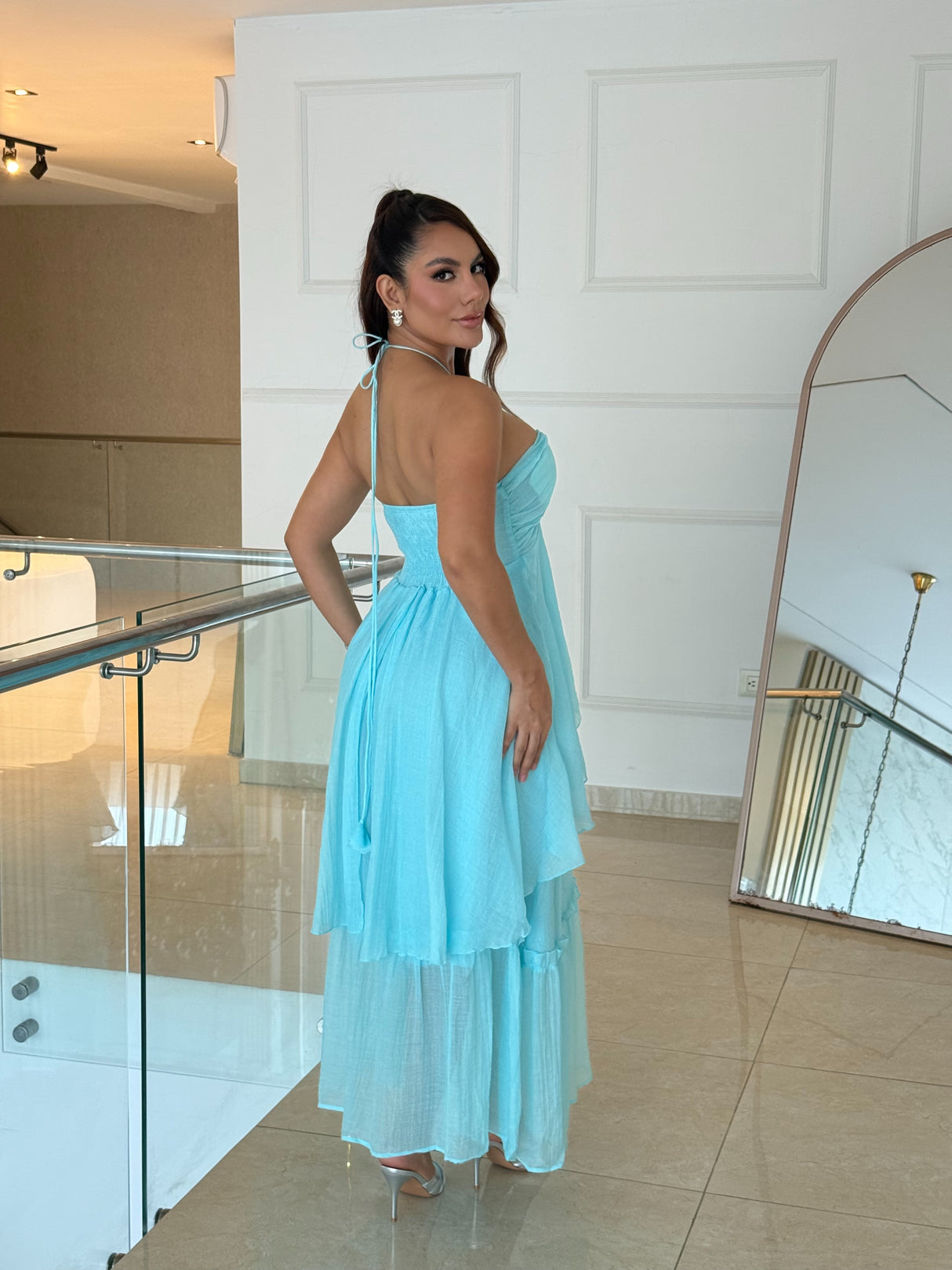 Vestido Aura Floral Luxe