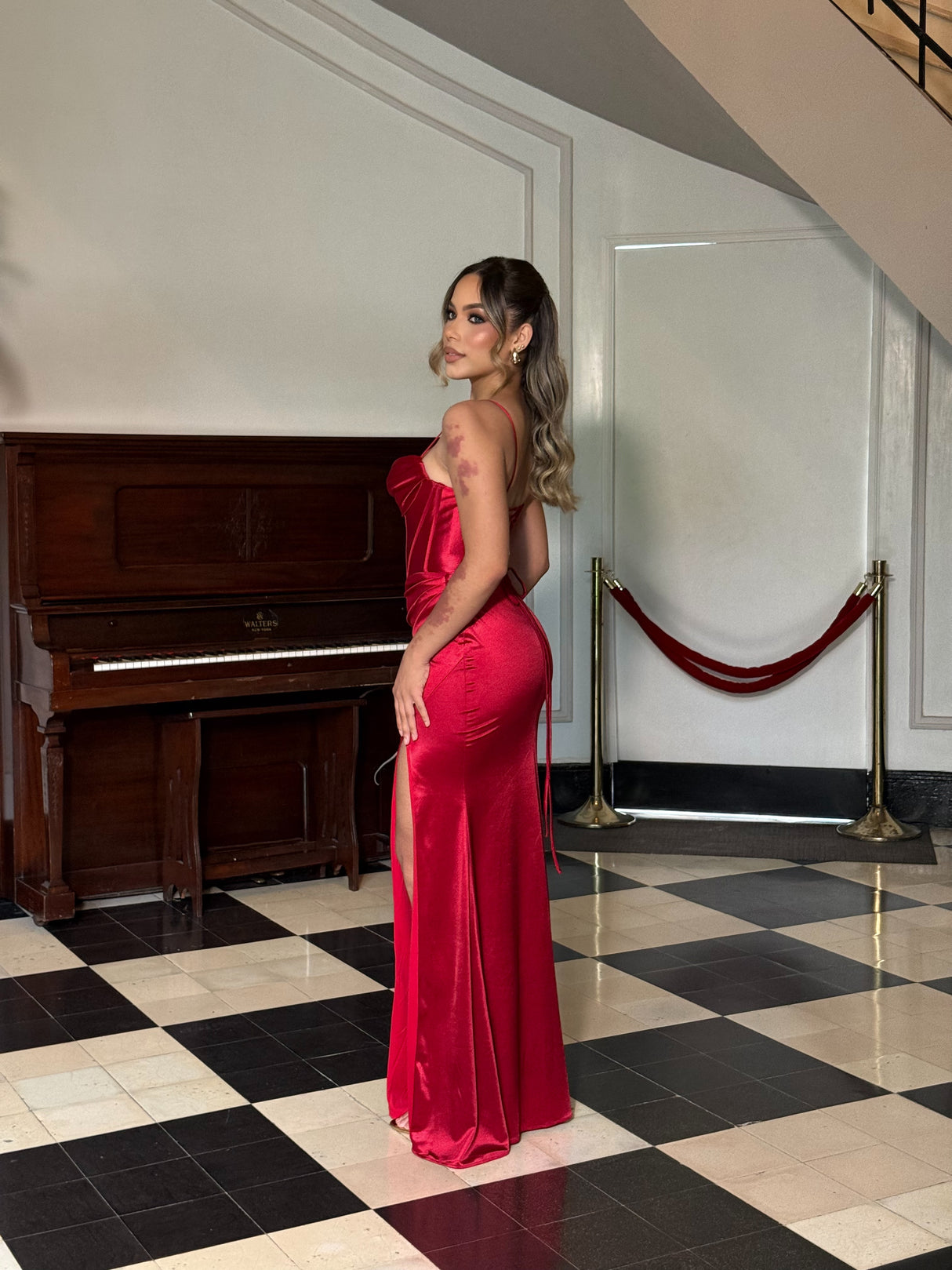 Eternal Velvet Sculpt Dress