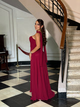 Eternal Crimson Muse Gown