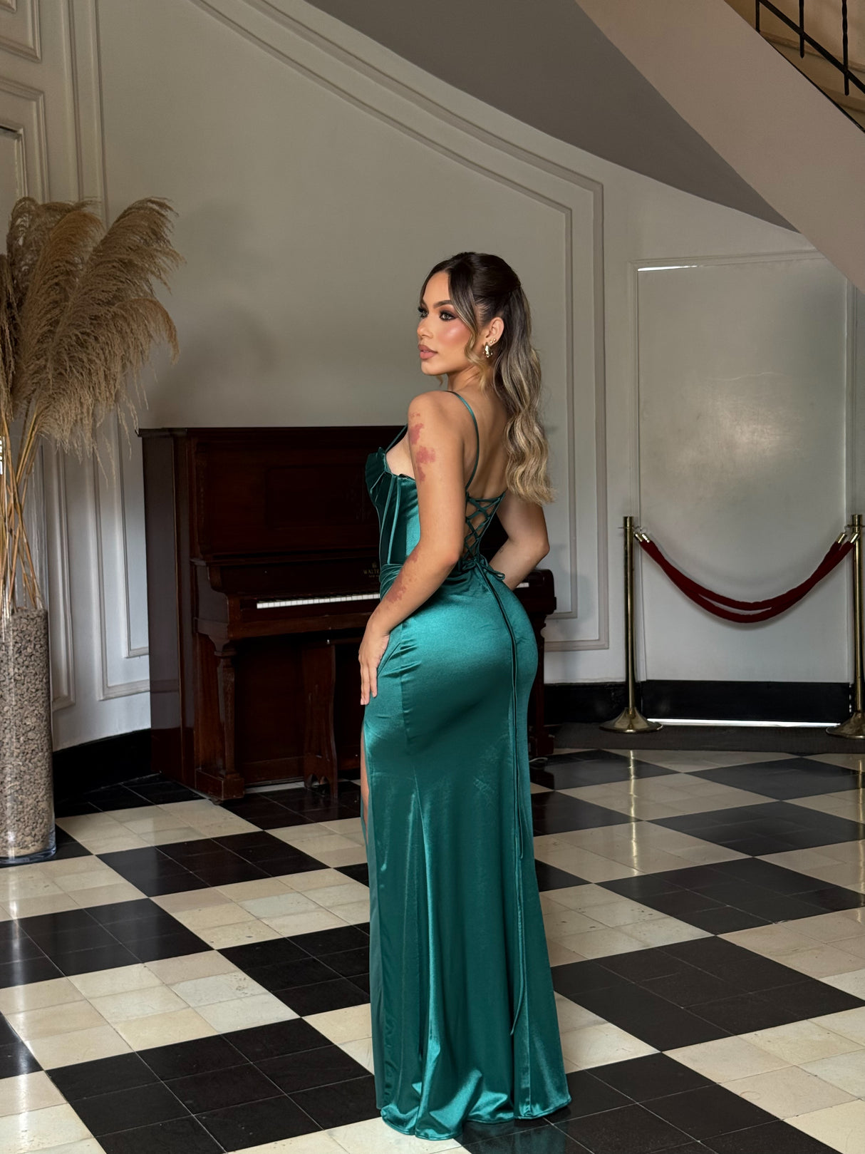 Eternal Velvet Sculpt Dress