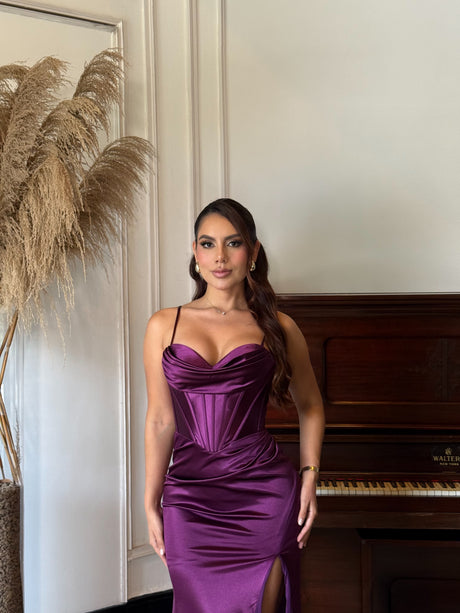 Eternal Velvet Sculpt Dress